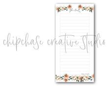 Load image into Gallery viewer, Magnetic List ~ Leaves & Feathers - Chipchase Creative Studio