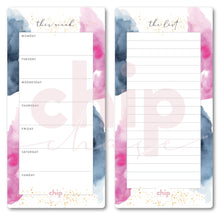 Load image into Gallery viewer, Magnetic Organisers Set of 5 ~ Watercolour