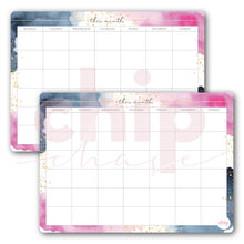 Load image into Gallery viewer, Magnetic Monthly Calendars ~ Set of 2 ~ Watercolour