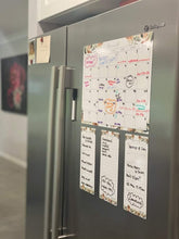 Load image into Gallery viewer, Magnetic List ~ Leaves & Feathers - Chipchase Creative Studio