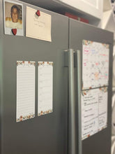 Load image into Gallery viewer, Magnetic Weekly Planner ~ Leaves & Feathers - Chipchase Creative Studio