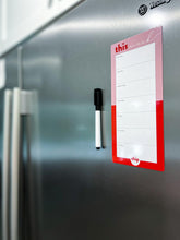 Load image into Gallery viewer, SET OF 3 ~ Potty Mouth Planners ~ Magnetic Monthly Calendar, Meal Planner & Lists, Weekly Planner - Chipchase Creative Studio