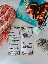 Load image into Gallery viewer, Magnetic Organisers ~ Twin Pack  ~ Leaves & Feathers ~ Magnetic Weekly Planner & List - Chipchase Creative Studio