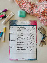 Load image into Gallery viewer, Magnetic Chore Chart ~ Watercolour