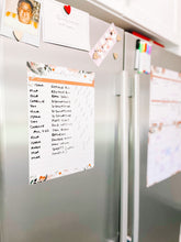 Load image into Gallery viewer, Magnetic Chore Chart ~ Leaves & Feathers