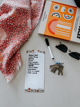 Load image into Gallery viewer, Magnetic List ~ Leaves & Feathers - Chipchase Creative Studio