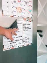 Load image into Gallery viewer, SALE- Magnetic Monthly Calendars ~ Set of 2 ~ Leaves & Feathers