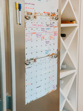 Load image into Gallery viewer, Magnetic Monthly Calendars ~ Set of 2 ~ Leaves and Feathers