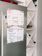 Load image into Gallery viewer, SALE- Magnetic Monthly Calendars ~ Set of 2 ~ Leaves & Feathers