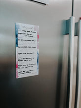 Load image into Gallery viewer, Magnetic Weekly Planner ~ Watercolour - Chipchase Creative Studio