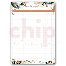 Load image into Gallery viewer, Magnetic Chore Chart ~ Leaves &amp; Feathers
