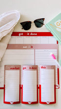Load image into Gallery viewer, SET OF 5 ~ Potty Mouth Planners ~ Magnetic Monthly Calendar, Meal Planner &amp; Lists, Weekly Planner - Chipchase Creative Studio
